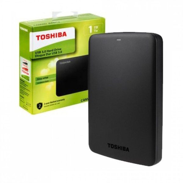 DISK DUR EXTERNE TOSHIBA CANVIO   BASICS    1TB